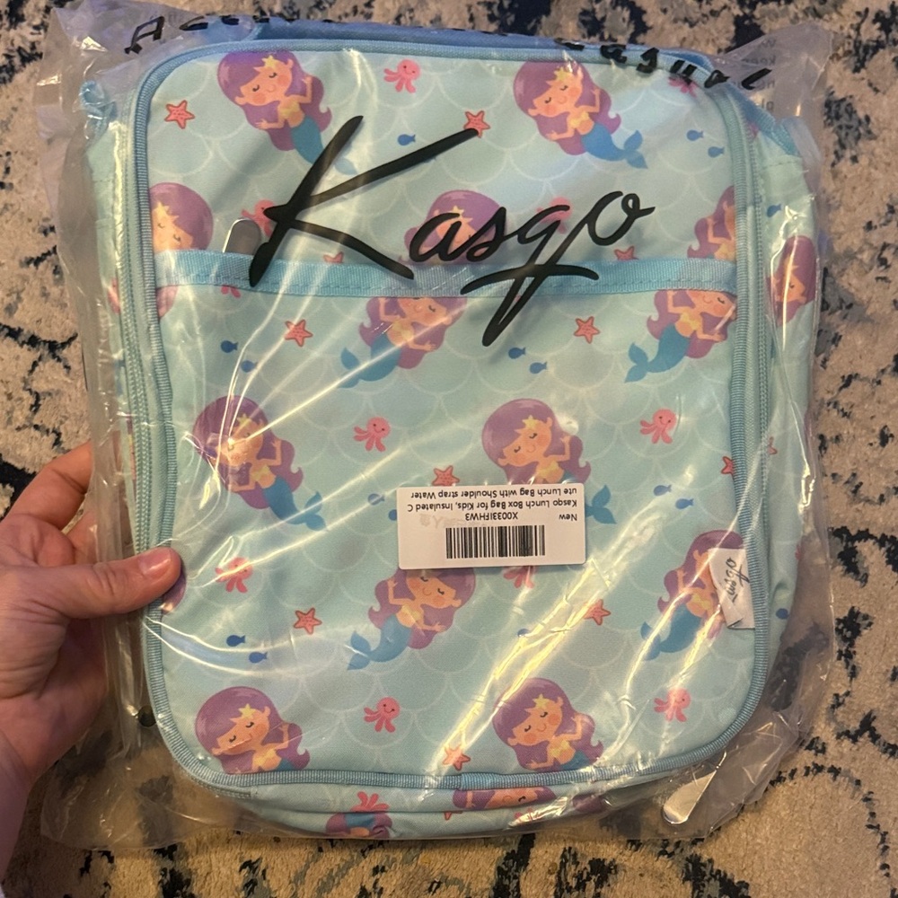 Kids Mermaid lunchbox- Blue